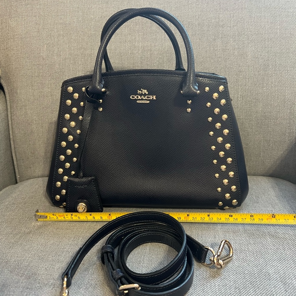 Coach Black Studded Women's Bag